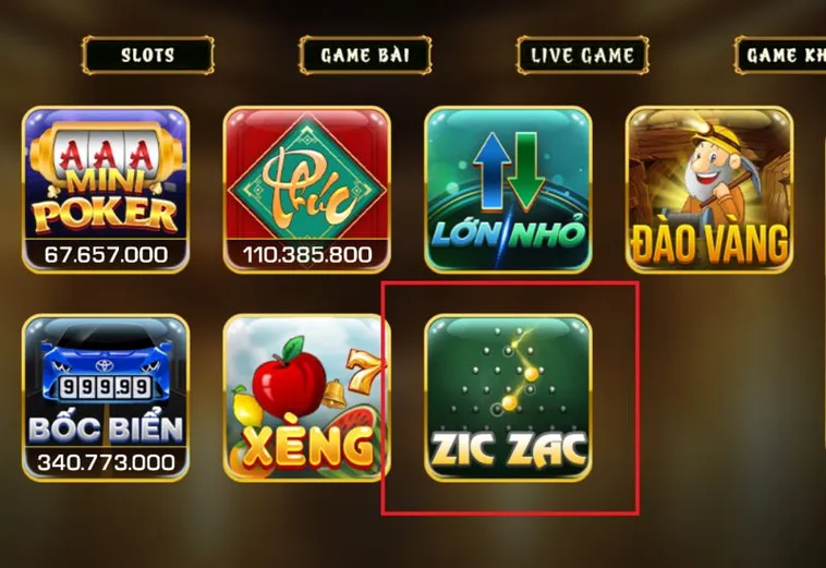 Cách Chơi Game Nhanh ZicZac iWinClub Chi Tiết Cho Người Mới Bắt Đầu​